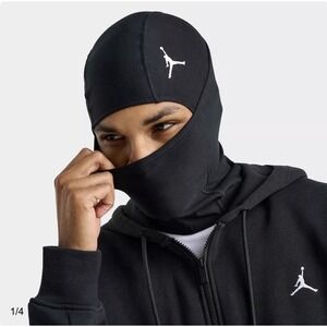Jordan Fly Warm‎ Therma-FIT Adult Hyperwarm Football Hood Men's Ski Mask – Black